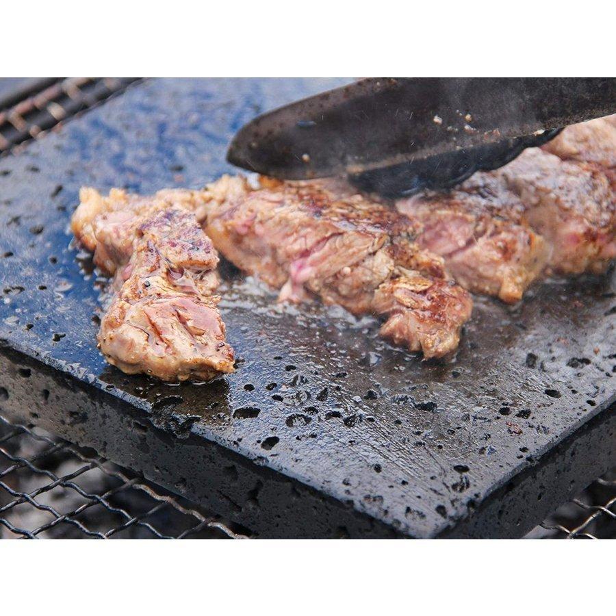 溶岩プレート D 20x30cm バーベキュー 調理用品 焼肉用 焼肉 キャンプ用品 キャンプ クッカー 調理器具 アウトドア アウトドア用品 コッヘル｜ststone｜09