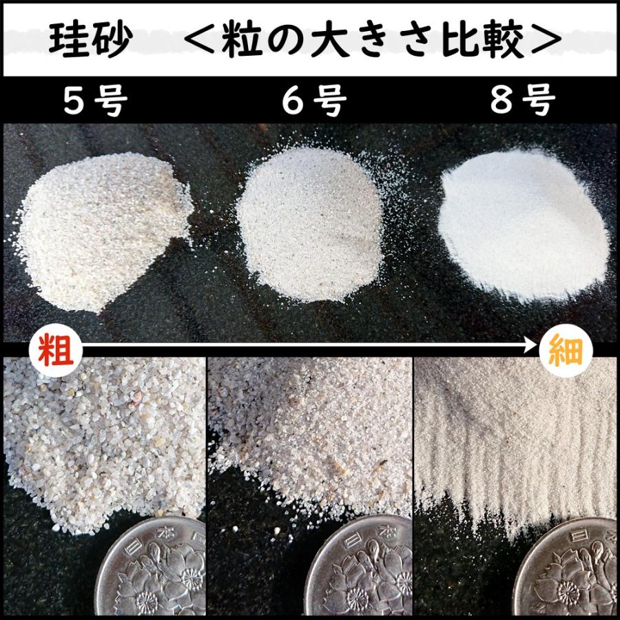 珪砂 8号 6kg サンドブラストやモルタル材料など幅広くお使いいただけます Oth Kei8 6 石材のことならstクラフト 通販 Yahoo ショッピング