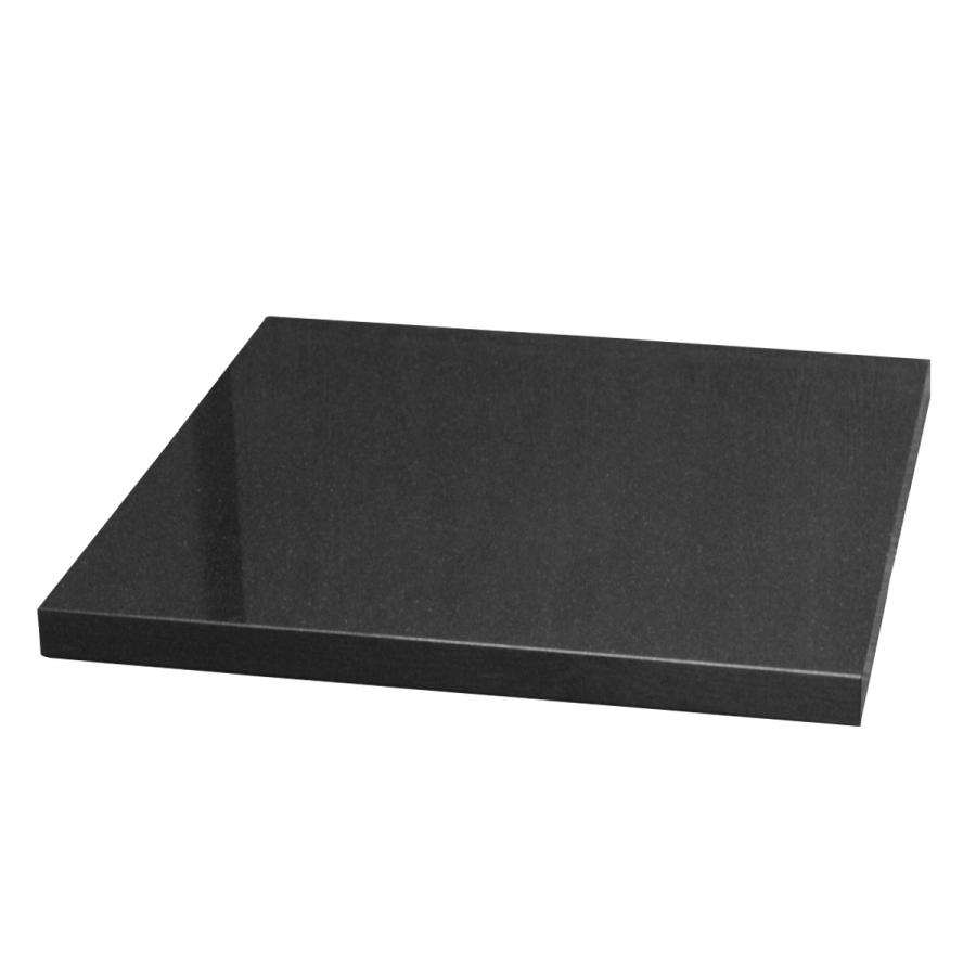 オーディオボード・スピーカースタンド 黒 40×40×2.5cm 1枚入り