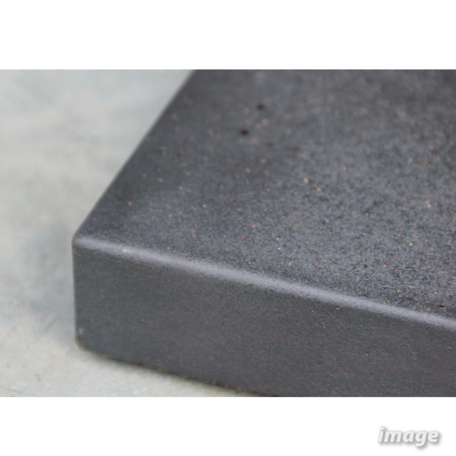 わびゆか陶板 25×40cm 土と炎の芸術 日本製 陶器 飾り台 展示台 花台