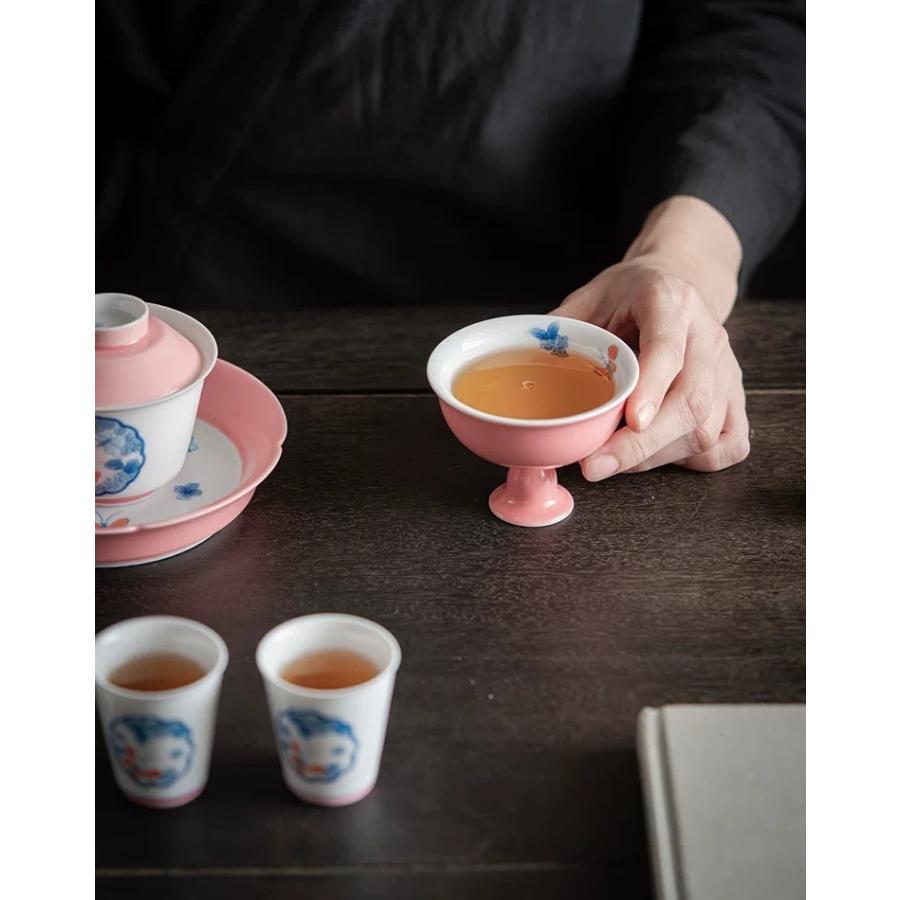 【新商品】中国伝統茶器 お得9点セット女性大人気 本格チャイニーズティー ギフト 中国茶　台湾茶 烏龍茶 ウーロン茶 箱入り｜stsyoten-store｜04