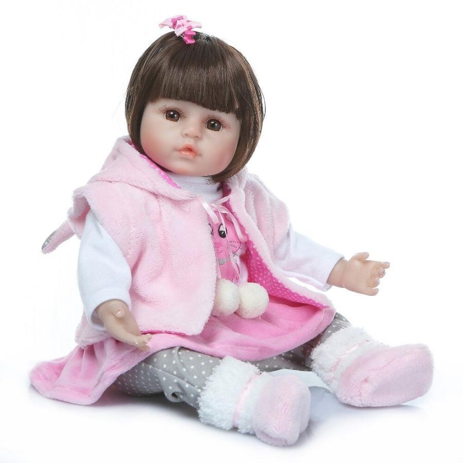 リボーンドール 人形 赤ちゃん シリコーン 女の子 かわいい 48cm リアル 衣装付き Reborn Doll｜stsyoten-store｜04