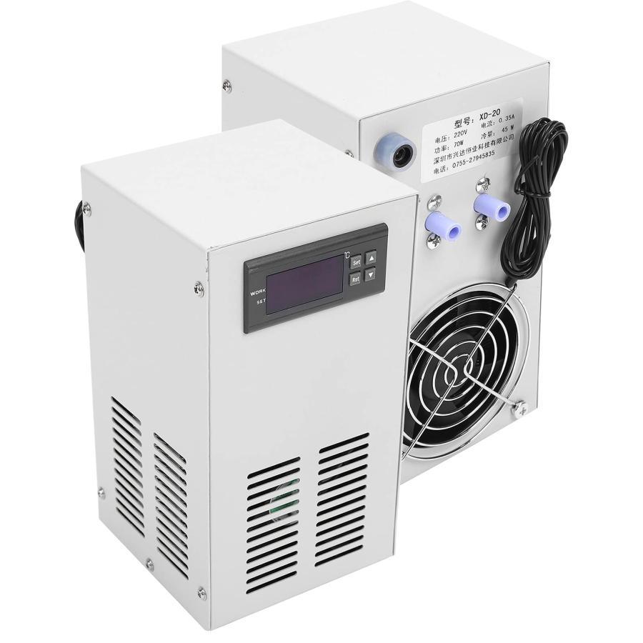 アクアリウム チラー、100?240V ウォーター クーラー タンク 淡水水槽および海水タンク用の水温調整器 p21437346b309