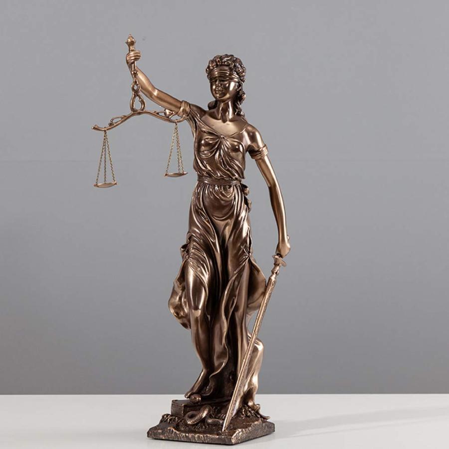 ギリシャの女神の彫刻、正義の女神テミス像正義の女神像デスクトップ樹脂工芸｜stsyoten-store｜02
