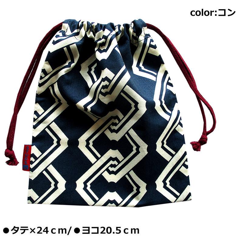 小物巾着袋 子持吉原 コン  和柄 巾着小物ＢＡＧ |  | 01