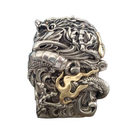 毎回完売 ドラゴン/龍 オイルライター インサイドユニット ジッポ 重厚 