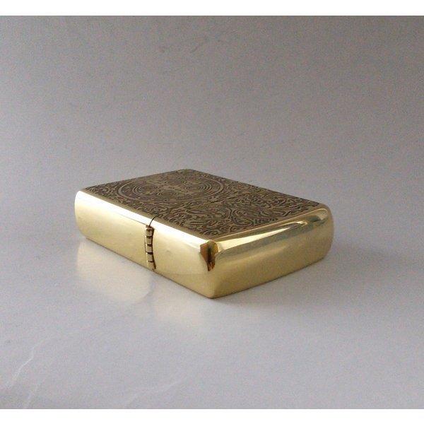 揮発防止インサイドユニット付属　ZORRO コンスタンティン　オイルライター　インサイドユニットゴールド　Zippoサイズ |  | 06