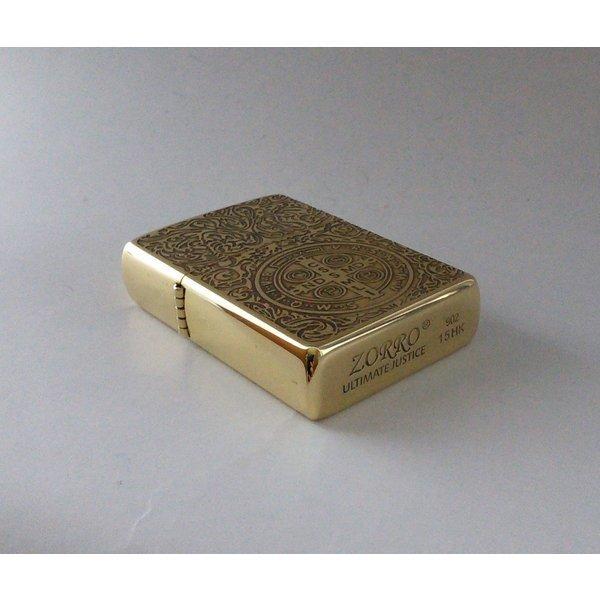 揮発防止インサイドユニット付属　ZORRO コンスタンティン　オイルライター　インサイドユニットゴールド　Zippoサイズ |  | 07