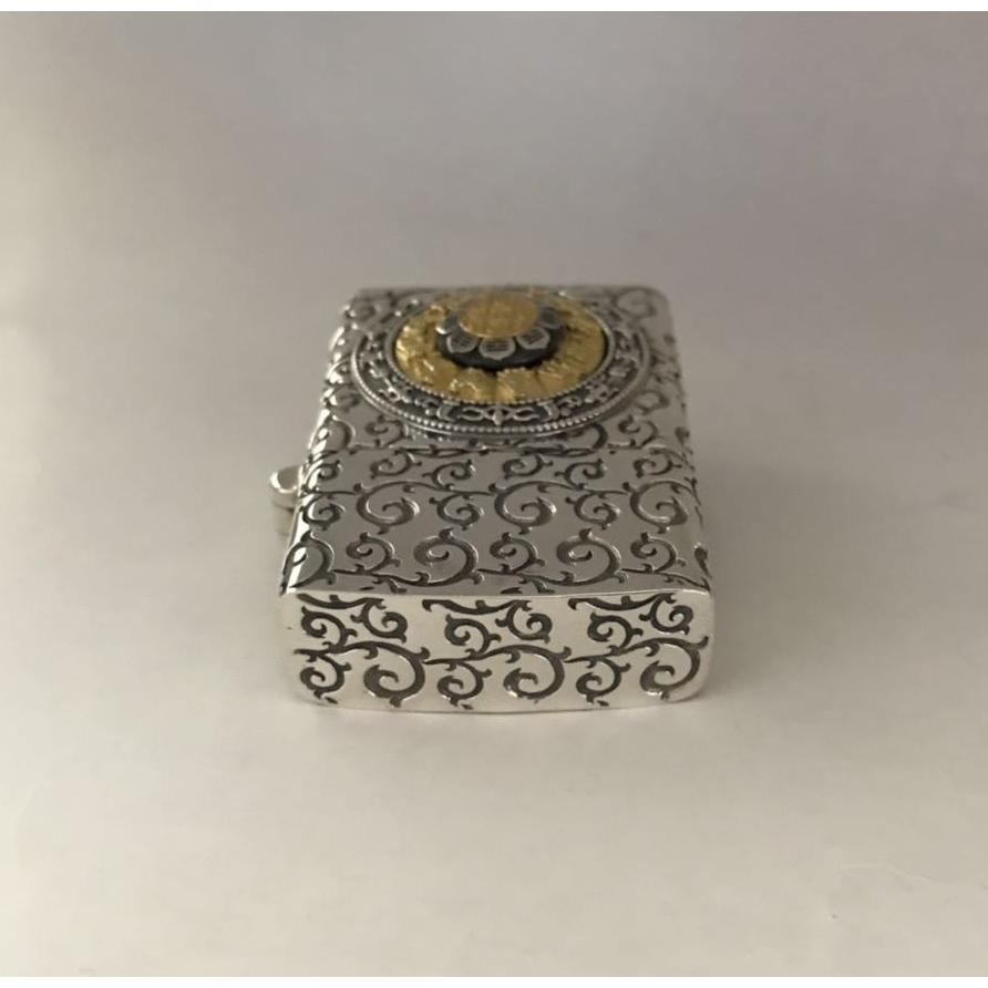 九官八卦 オイルライター　揮発防止インサイドユニット ZIPPO互換品　スターリングシルバー 925　純銀 |  | 06