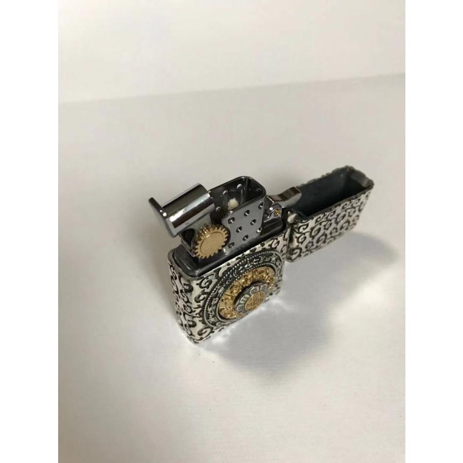 九官八卦 オイルライター　揮発防止インサイドユニット ZIPPO互換品　スターリングシルバー 925　純銀 |  | 09