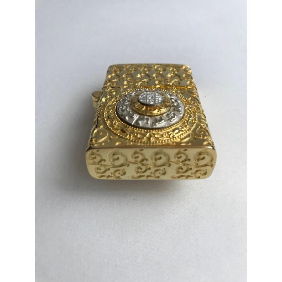 九官八卦 オイルライター　揮発防止インサイドユニット ZIPPO互換品　24Kメッキ　純銅 |  | 07