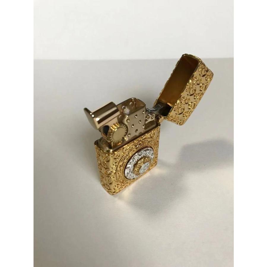 九官八卦 オイルライター　揮発防止インサイドユニット ZIPPO互換品　24Kメッキ　純銅 |  | 09