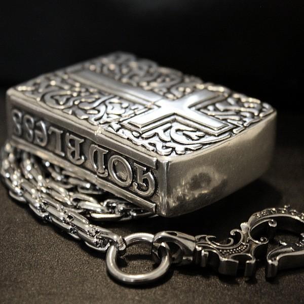 ZIPPO GOD BLESS インサイドユニットZIPPO　神の恵み ウォレットチェーン付 | 