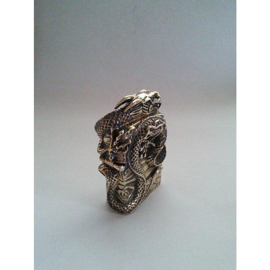 Zippo　Dragonドラゴン 龍 キャンディアップルレッド 純銅　ジッポーライター　 | ZIPPO | 04