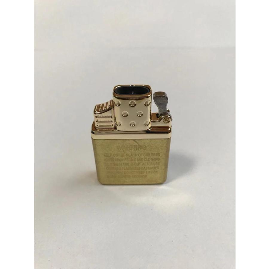 ガスライター インサイドユニット ZIPPO互換品　ダブルトーチ レギュラーサイズ　ゴールド |  | 04