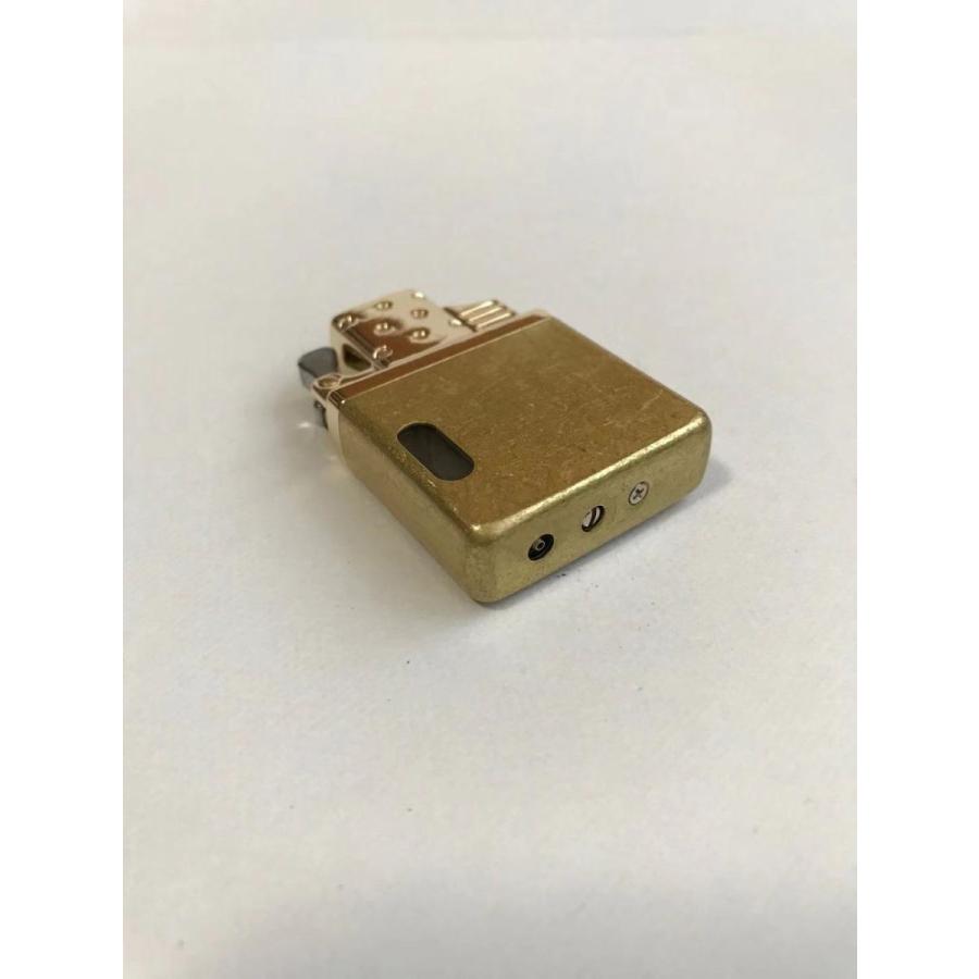 ガスライター インサイドユニット ZIPPO互換品　ダブルトーチ レギュラーサイズ　ゴールド |  | 07