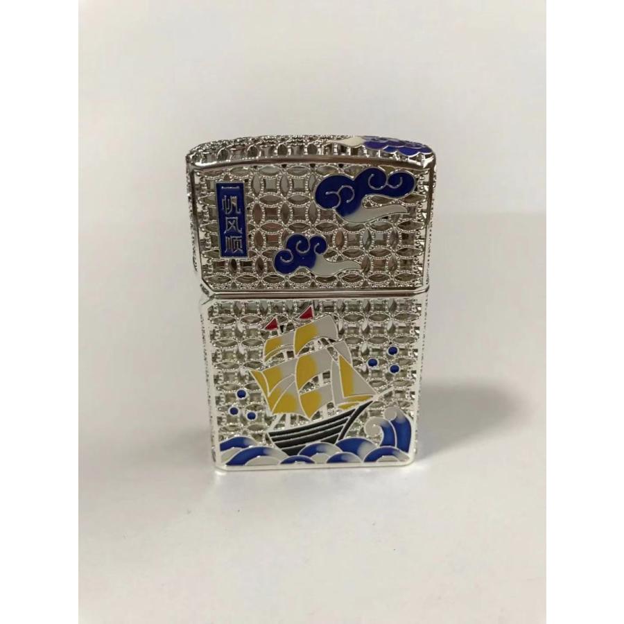 オイルライター　Lattice armor　シルバー |  | 05