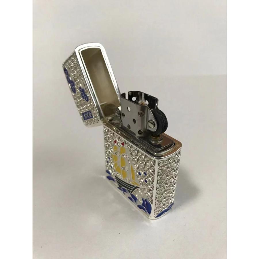 オイルライター　Lattice armor　シルバー |  | 07