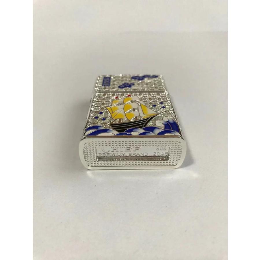 オイルライター　Lattice armor　シルバー |  | 09