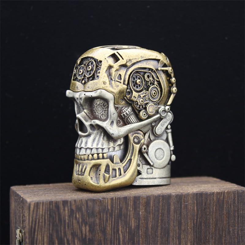 ヘビーアーマー スカル オイルライター | ZIPPO