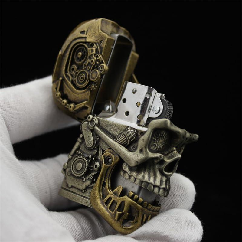 ヘビーアーマー スカル オイルライター | ZIPPO | 05