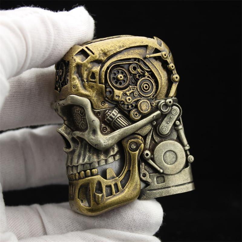 ヘビーアーマー スカル オイルライター | ZIPPO | 02