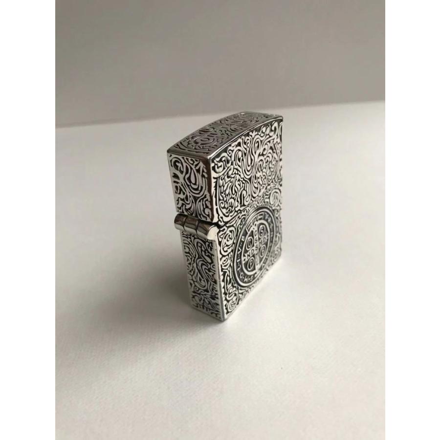 コンスタンティン　オイルライター インサイドユニット ZIPPO フルメタルジャケット 鏡面仕上げ　スターリングシルバー 925
