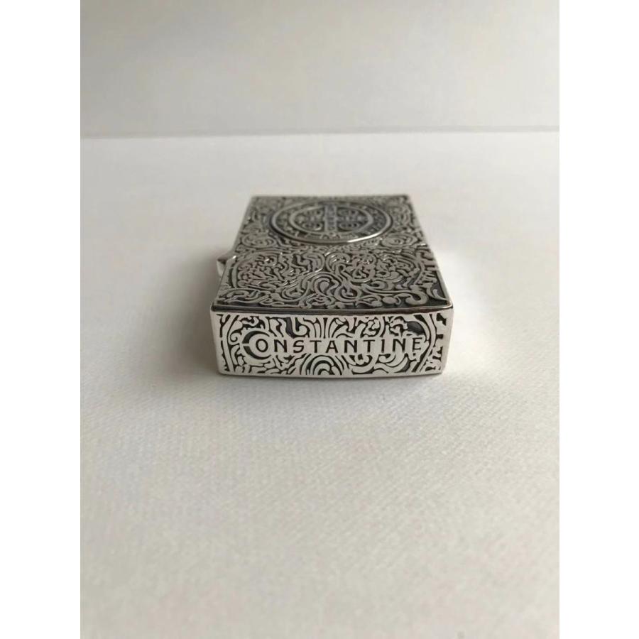 コンスタンティン　オイルライター インサイドユニット ZIPPO フルメタルジャケット 鏡面仕上げ　スターリングシルバー 925 | ZIPPO | 07