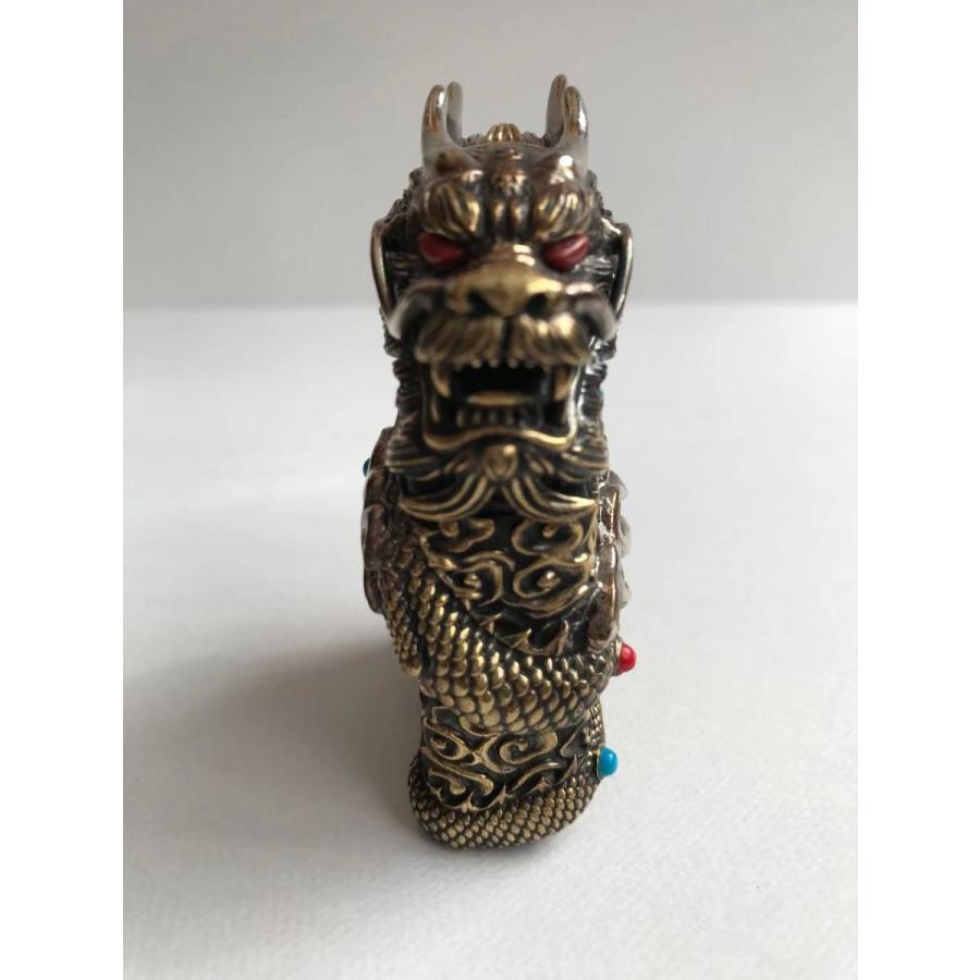 Dragon　ドラゴン 龍 オイルライター インサイドユニット ZIPPO フルメタルジャケット　黄銅 | ZIPPO | 01