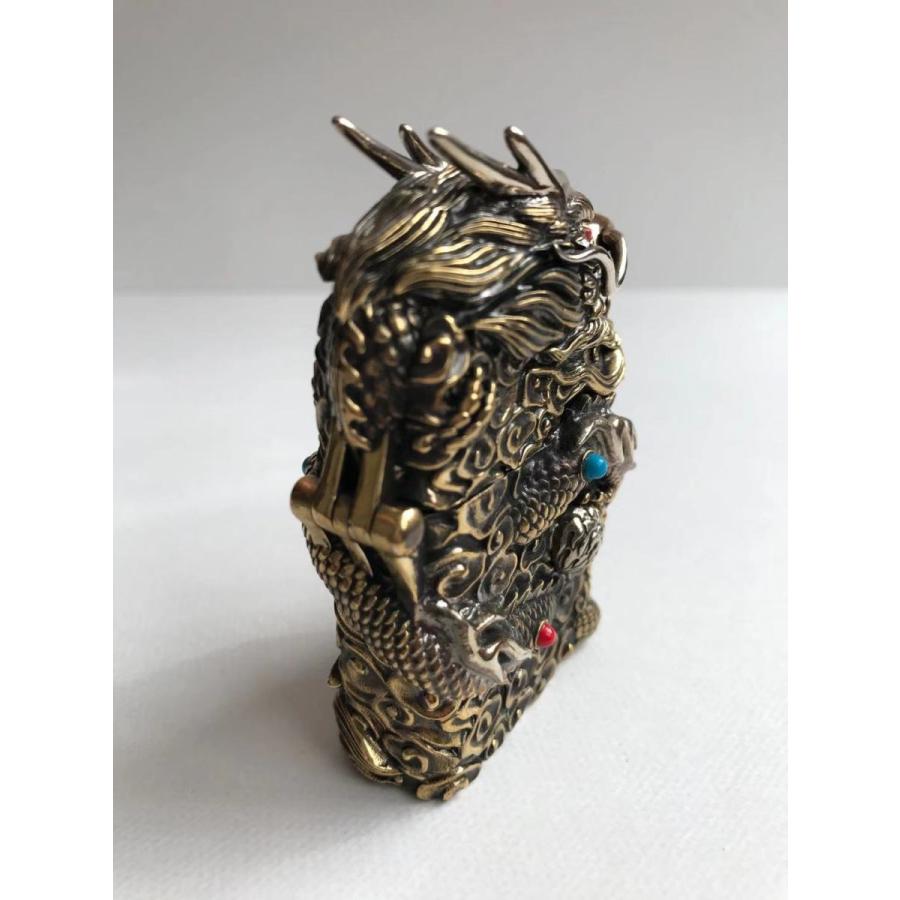 Dragon　ドラゴン 龍 オイルライター インサイドユニット ZIPPO フルメタルジャケット　黄銅 | ZIPPO | 05