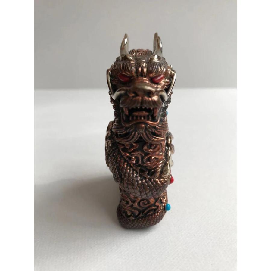 Dragon　ドラゴン 龍 オイルライター インサイドユニット ZIPPO フルメタルジャケット　紫銅 | ZIPPO | 01