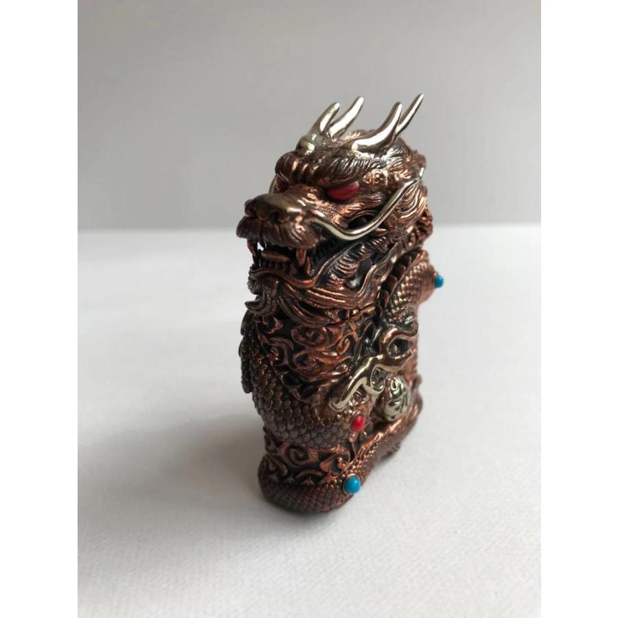 Dragon　ドラゴン 龍 オイルライター インサイドユニット ZIPPO フルメタルジャケット　紫銅 | ZIPPO | 02