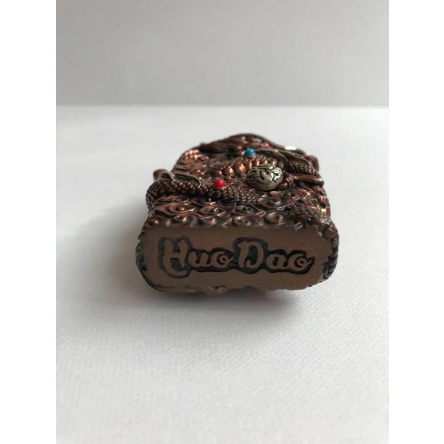 Dragon　ドラゴン 龍 オイルライター インサイドユニット ZIPPO フルメタルジャケット　紫銅 | ZIPPO | 08