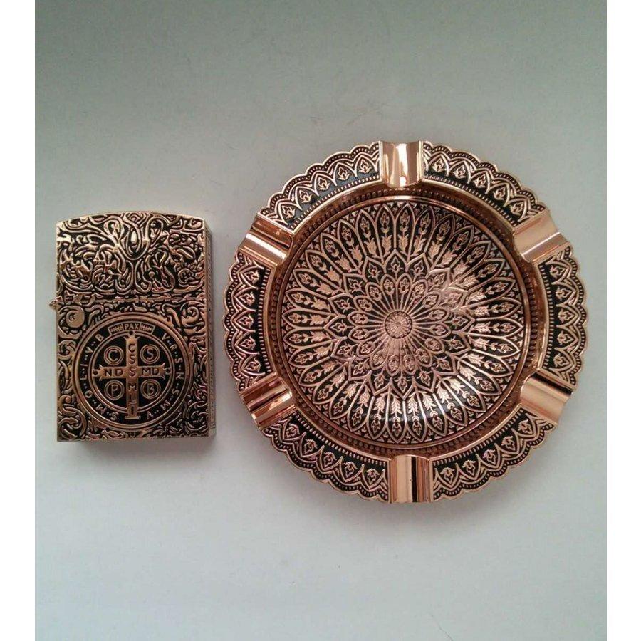 コンスタンティン ムービー サイズ  オイルライター 灰皿セット　Constantine ローズゴールド | 