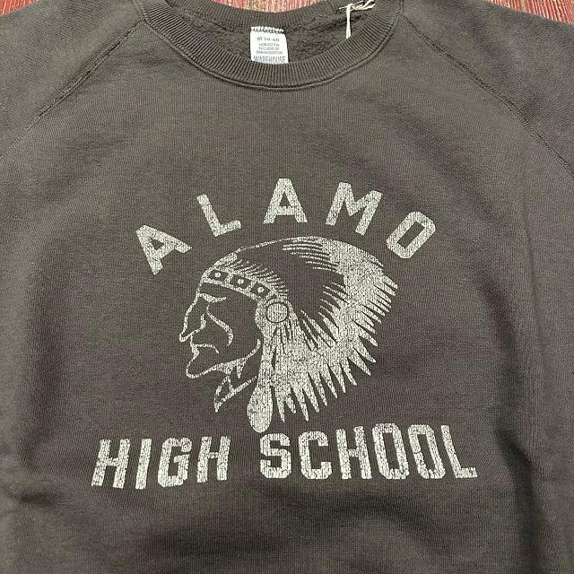 ウエアハウス プリントスウェット 461ーALAMO [461-ALAMO