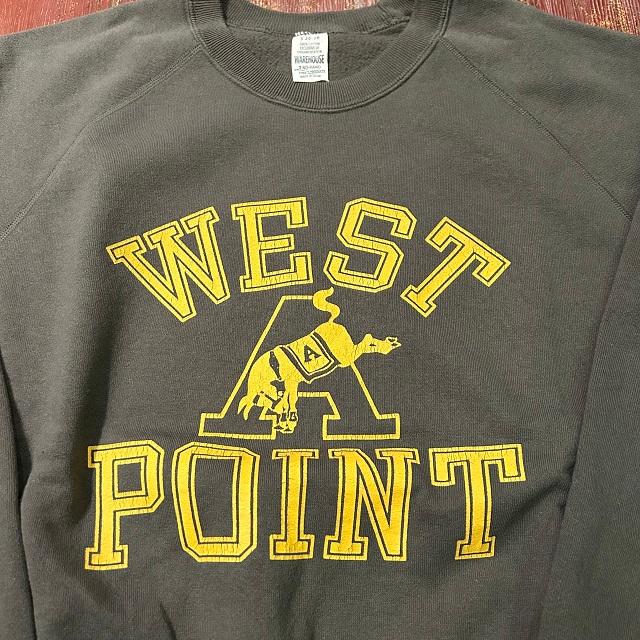 ウエアハウス プリントスウェット 461ーWEST POINT [461-WEST-POINT