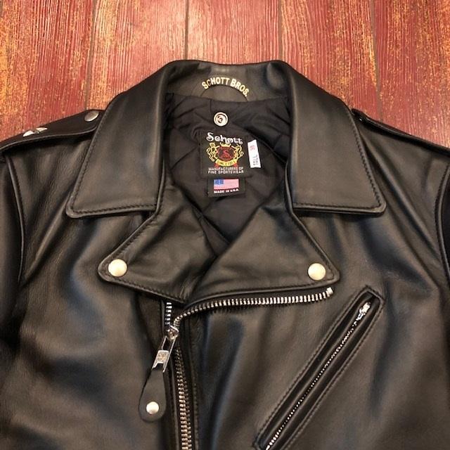 Schott N.Y.C（ショット） ダブルライダースジャケット ワンスター