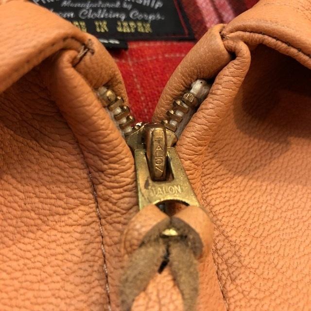 gleem レザージャケットゴートスキンブラウン38