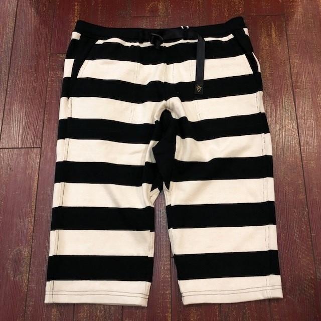 WESTRIDE ボーダーパンツ ショートパンツ 30 ウエストライド スウェットボーダーショートパンツ [BORDER SHORTS