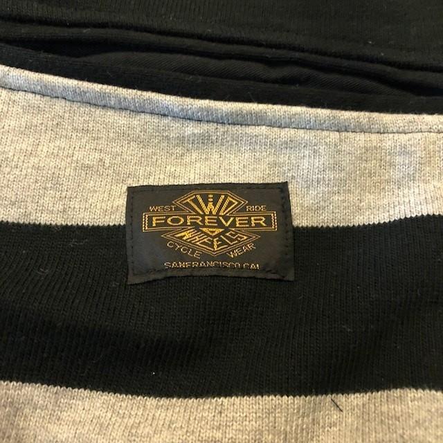 ウエストライド スウェットボーダーショートパンツ [BORDER SHORTS