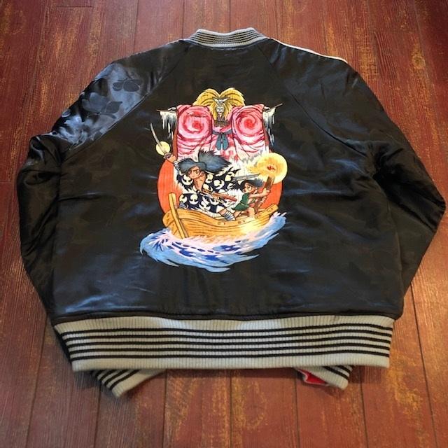Dry Bones ドライボーンズ コラボレーション・スカジャン 手塚 Dry Bones ドライボーンズ コラボレーション・スカジャン 手塚