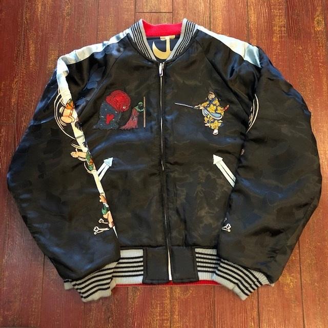 Dry Bones ドライボーンズ コラボレーション・スカジャン 手塚 Dry Bones ドライボーンズ コラボレーション・スカジャン 手塚