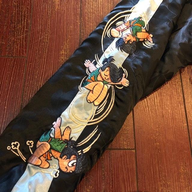 Dry Bones ドライボーンズ コラボレーション・スカジャン 手塚 Dry Bones ドライボーンズ コラボレーション・スカジャン 手塚