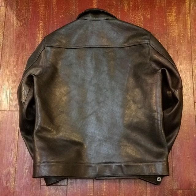 ワイツーレザー 1stタイプ レザージーンジャケット EB−140
