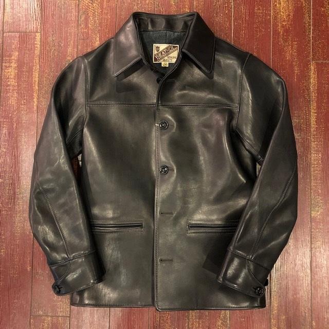 ワイツーレザー ホースハイドカーコート EC−76 [EC-76] (SIZE44