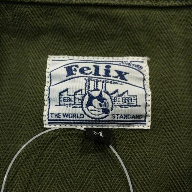 ヒューストン×FELIX ヘリンボーンカバーオール FX5012