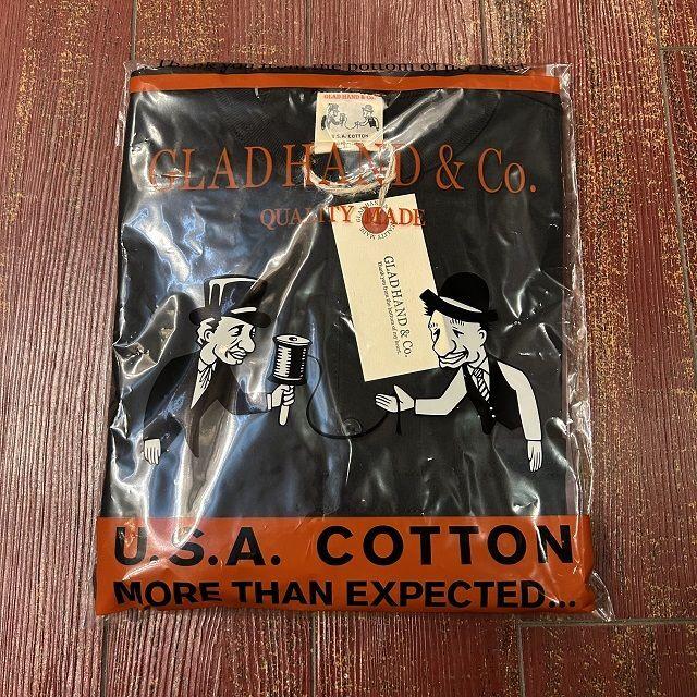 GLAD HAND（グラッドハンド） ハーフスリーブヘンリーポケットTシャツ