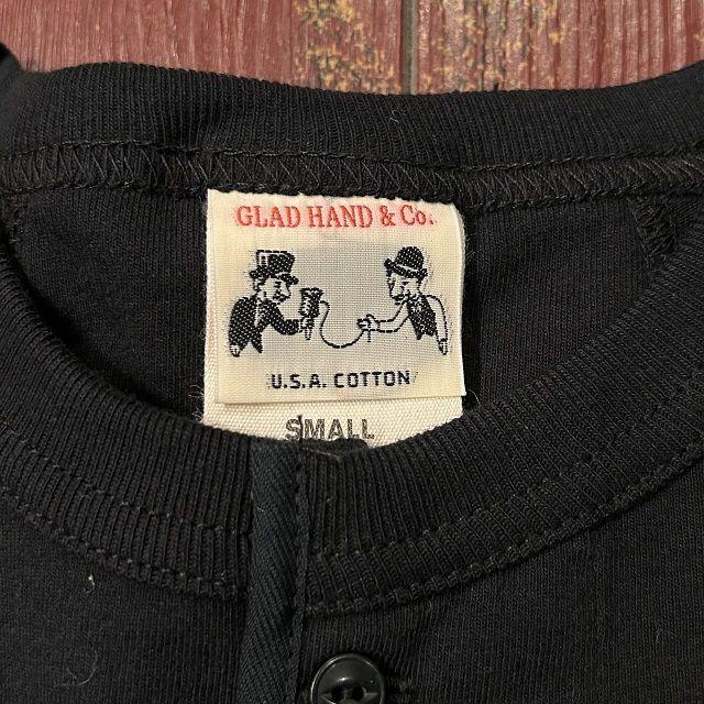 GLAD HAND（グラッドハンド） ハーフスリーブヘンリーポケットTシャツ