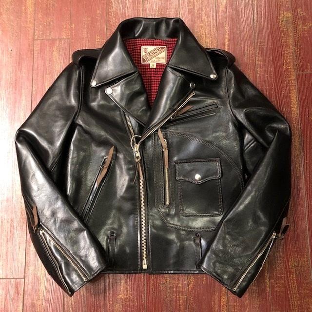 ワイツーレザー レザーライダースジャケット HR−55 [HR-55 