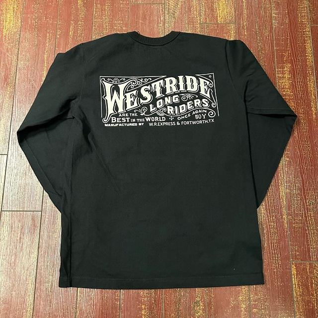 ウエストライド プリントロングスリーブTシャツ 24−03 [L/T-24-03